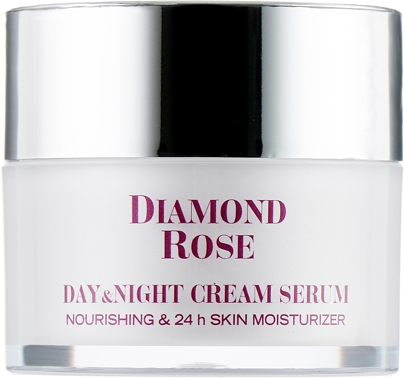 Nourishing Cream Serum for Dry Skin 'Day+Night' - Diamond Rose Day and Night Cream Serum — photo N1