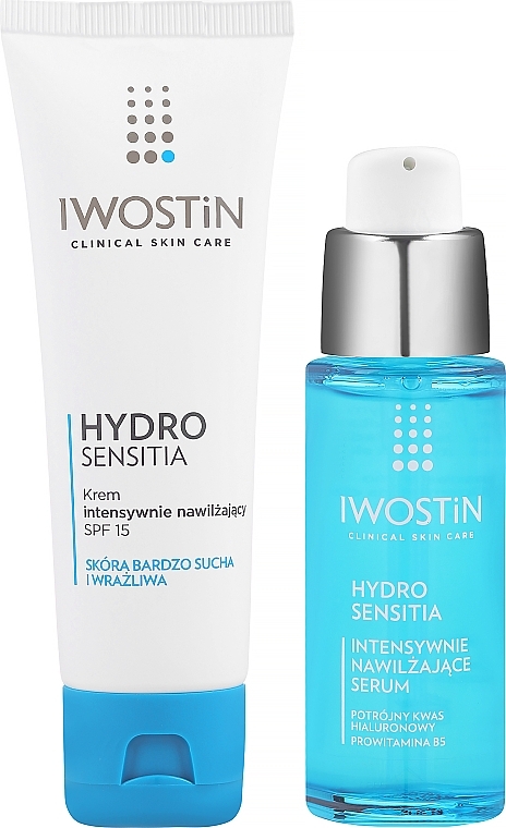 Set - Iwostin Hydro Sensitia (cr/50ml + ser/30ml) — photo N2