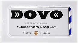 Blades - Dovo Super Platinum Double Edge Razor Blades — photo N2