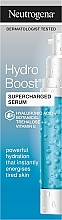 Instant Hydration Face Serum - Neutrogena Hydro Boost Supercharged Booster — photo N2