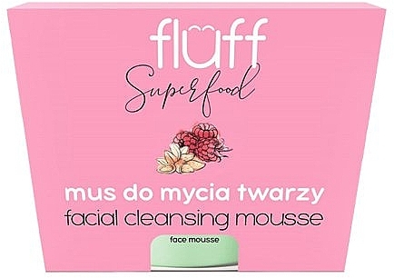 Face Cleansing Mousse "Raspberry & Almond" - Fluff Facial Cleansing Mousse Raspberry & Almonds — photo N1