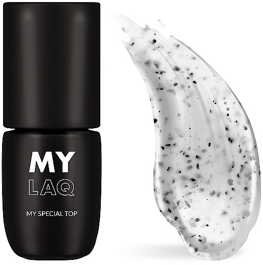 Hybrid Top Coat - MylaQ My Special Black Top — photo N1