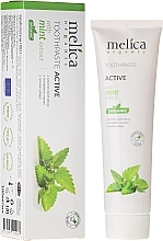 Mint Extract Toothpaste - Melica Organic  — photo N1