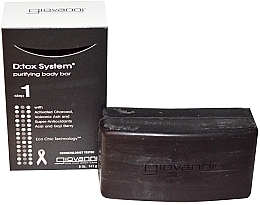 Fragrances, Perfumes, Cosmetics Cleansing Soap - Giovanni D:tox System Purifying Body Bar Step 1