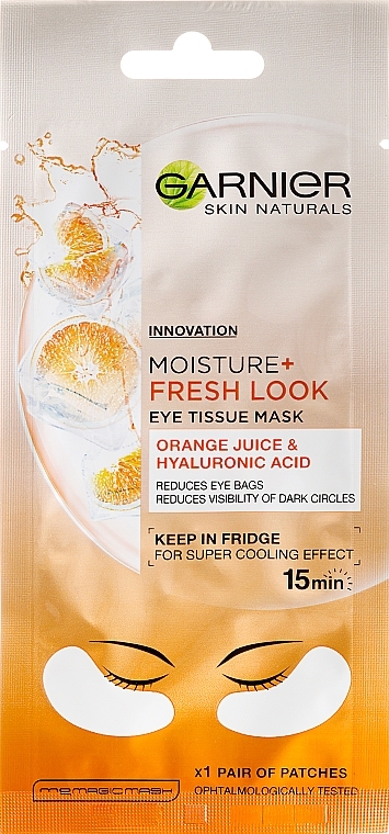 Stimulating Eye Mask - Garnier Skin Naturals Moisture+ Fresh Look — photo N1