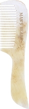 Fragrances, Perfumes, Cosmetics Moustache & Beard Comb, white-beige - Man's Beard Moustache And Beard Comb