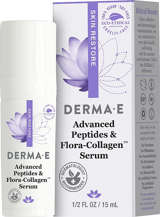 GIFT! Deep Wrinkle Moisturizing Serum - Derma E Advanced Peptides & Collagen Serum — photo N1