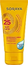 Fragrances, Perfumes, Cosmetics Moisturizing & Sun Protective Face Cream - Soraya Sun Care Waterproof Face Cream SPF25