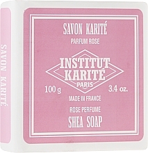 Fragrances, Perfumes, Cosmetics Soap - Institut Karite Rose Shea Soap