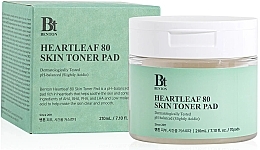 Double-Sided Peeling Pads with Houttuynia Extract - Benton Heartleaf 80 Skin Toner Pad — photo N1