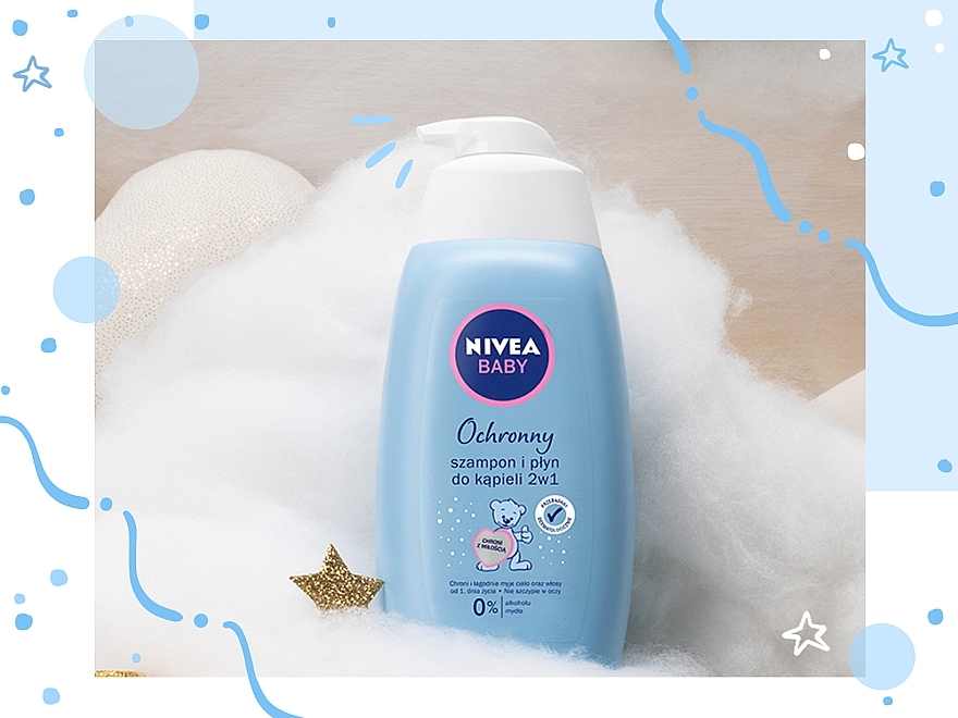 Shampoo-Bath Foam - NIVEA Baby Soft Shampoo&Bath 2in1 — photo N4