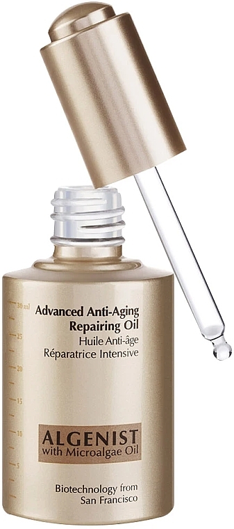 Anti-Aging Repairing Face Oil - Algenist Advanced Anti-Aging Repairing Oil — photo N2