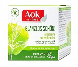 Fragrances, Perfumes, Cosmetics Face Cream - Aok Day Cream With White Tea