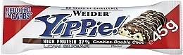 Fragrances, Perfumes, Cosmetics Protein Bar "Cookies-Double Choc" - Weider Yippie! Cookies-Double Choc