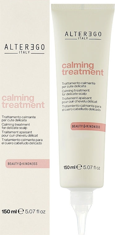 Soothing Pre-Shampoo Treatment for Delicate Skin - AlterEgo Calming Tratament — photo N3