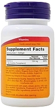 Vitamin E-200 Softgels - Now Foods Natural E-200 With Mixed Tocopherols Softgels — photo N3