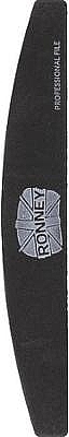 Nail File, 100/180, black, "RN 00268" - Ronney Professional — photo N1