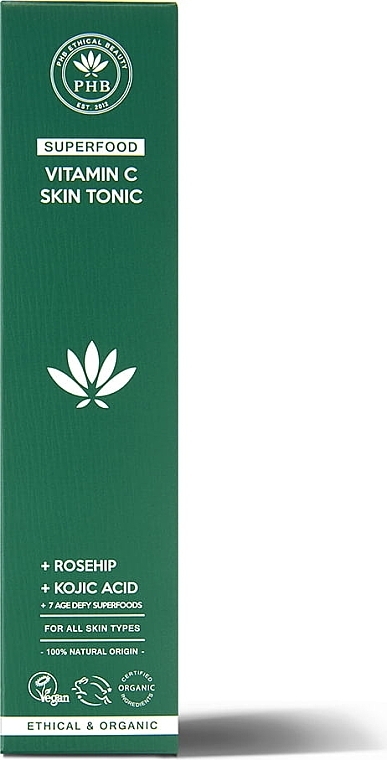 Vitamin C Face Toner - PHB Ethical Beauty Superfood Vitamin C Skin Tonic — photo N5