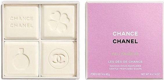 Chanel Chance Eau Fraiche - Set (soap/4x40g) — photo N1