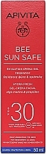 Seaweed & Propolis Face Sun Gel-Cream - Apivita Bee Sun Safe Hydra Fresh Face Gel-Cream SPF30 — photo N2