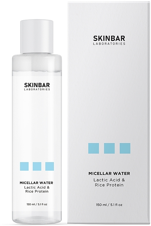 Micellar Water with Lactic Acid & Rice Proteins - SKINBAR Lactic Acid & Rice Protein Micellar Water — photo N6