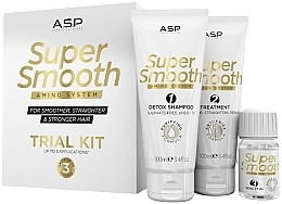 Set - ASP Super Smooth Amino System Trial Kit (shm/100ml+treatm/100ml+oil/20ml) — photo N1