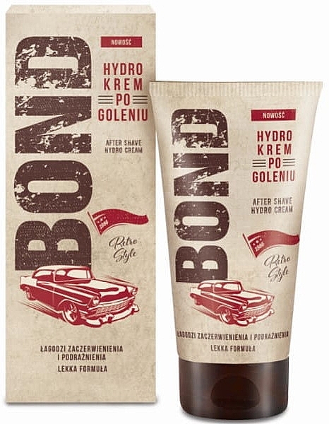 Moisturizing After Shave Cream - Bond Retro Style After Shave Hydro Cream — photo N1