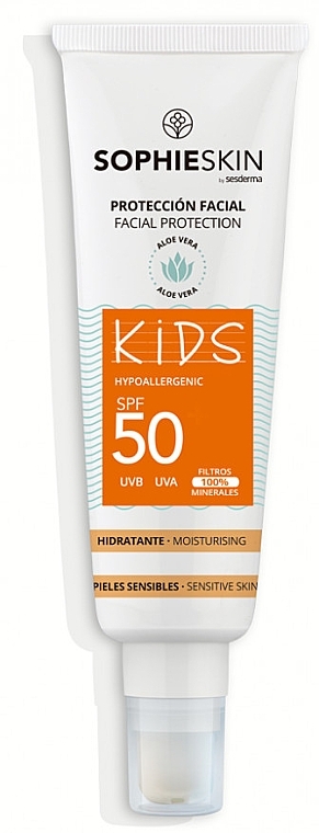 Children's Face Sunscreen - Sophieskin Facial Protection Kids SPF50 — photo N1