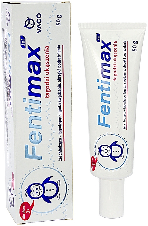 Cooling & Soothing After Insect Bite Gel for Kids - Vaco Fentimax — photo N1