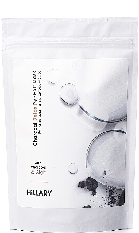 Charcoal Alginate Detox Mask - Hillary Charcoal Detox Peel-Off Mask — photo N3