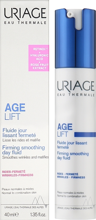 Firming Smoothing Day Fluid - Uriage Age Lift Firming Smoothing Day Fluid — photo N2