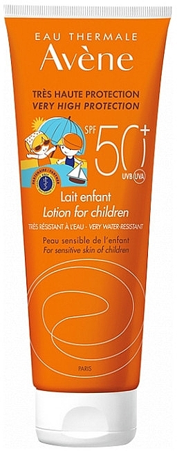 Sun Lotion for Kids - Avene Eau Thermale Sun Lotion Children SPF50 — photo N1