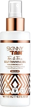 Fragrances, Perfumes, Cosmetics Self-Tanning Oil 'Medium' - Skinny Tan Tan and Tone Oil