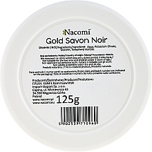 Black Soap with Olive Oil - Nacomi Savon Noir Natural Black Soap with Extra Virgin Olive Oil — photo N2