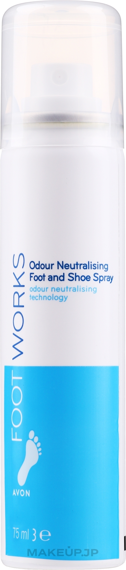 Deodorant Foot Spray - Avon Foot Works Odour Neutralising Foot Spray — photo 75 ml