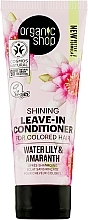 Fragrances, Perfumes, Cosmetics Leave-In Conditioner "Water Lily & Amaranth" - Organic Shop Leave-In Conditioner