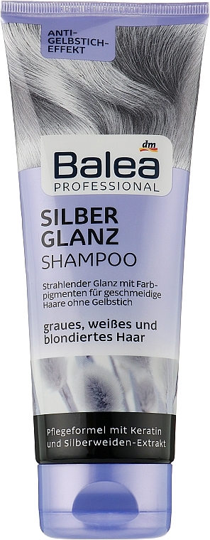 Hair Shampoo 'Silver Shine' - Balea Professional Silberglanz Shampoo — photo N1