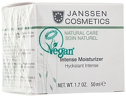 Fragrances, Perfumes, Cosmetics Intensive Hydrating Cream - Janssen Cosmetics Intense Moisturizer