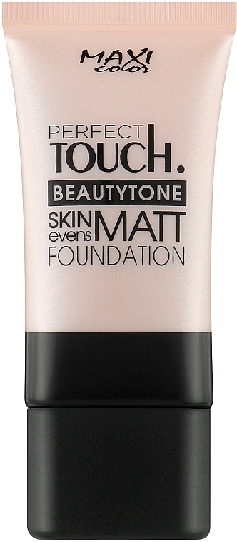 Foundation - Maxi Color Perfect Touch Beautytone Matt Foundation — photo N1