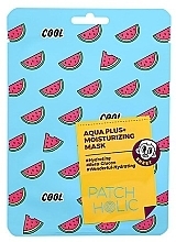 Fragrances, Perfumes, Cosmetics Moisturising Sheet Mask - Patch Holic Aqua Plus+ Moisturizing Mask