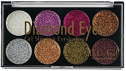 Fragrances, Perfumes, Cosmetics Glitter Eyeshadow - DoDo Girl 8 Colors Glitter Eyeshadow