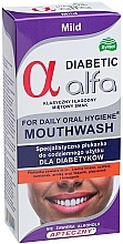 Fragrances, Perfumes, Cosmetics Specialized Diabetic Mouthwash - Alfa Diabetic Mild