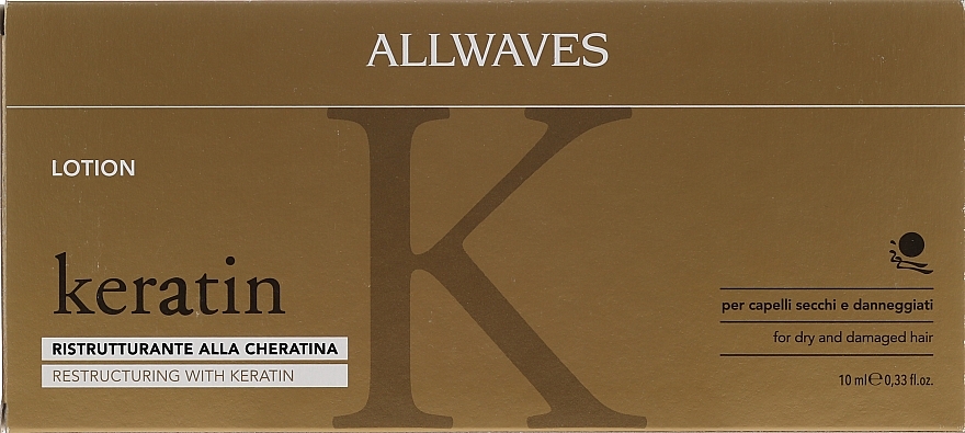 Keratin Hair Lotion - Allwaves Reconstructuring Keratin Lotion — photo N1