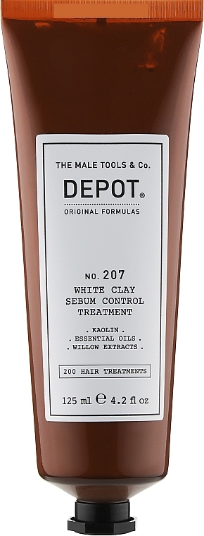Sebum Control White Clay - Depot 207 White Clay Sebum Control Treatment — photo N1
