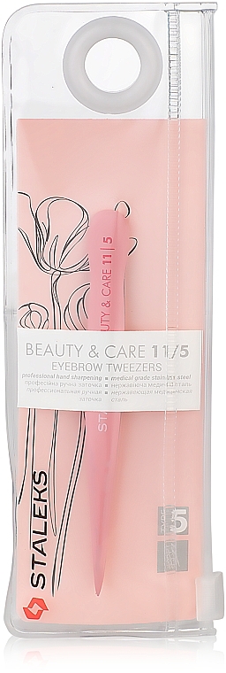Eyebrow Tweezers, TBC-11/5 - Staleks Beauty & Care 11 Type 5 — photo N2