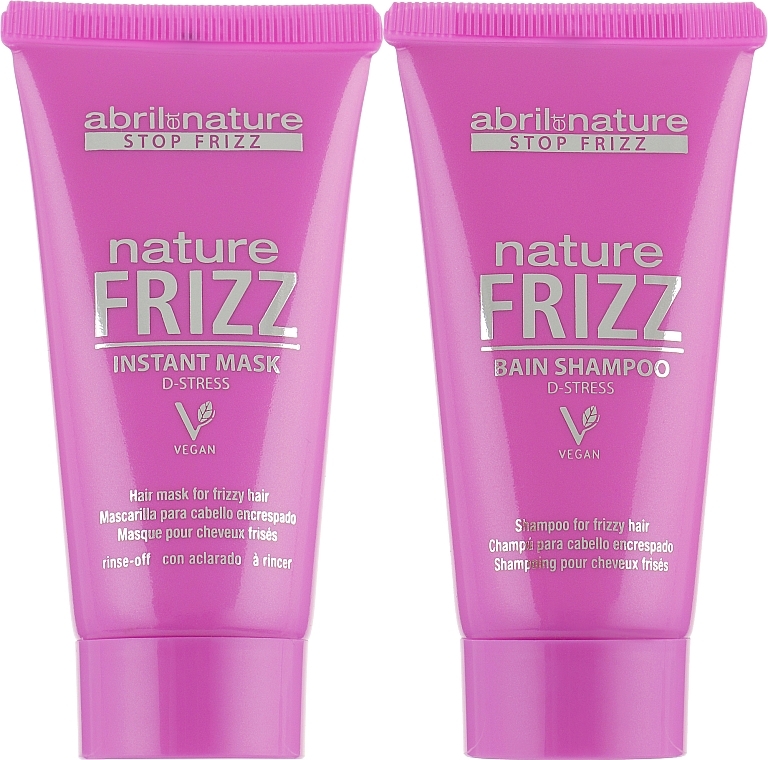 Set "Stop Frizz" - Abril et Nature Nature Frizz (shm/30ml + mask/30ml) — photo N5