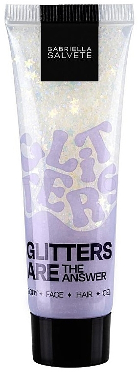 Glitter Gel for Face, Body and Hair (tube) - Gabriella Salvete Festival Glitters Are The Answer — photo N1