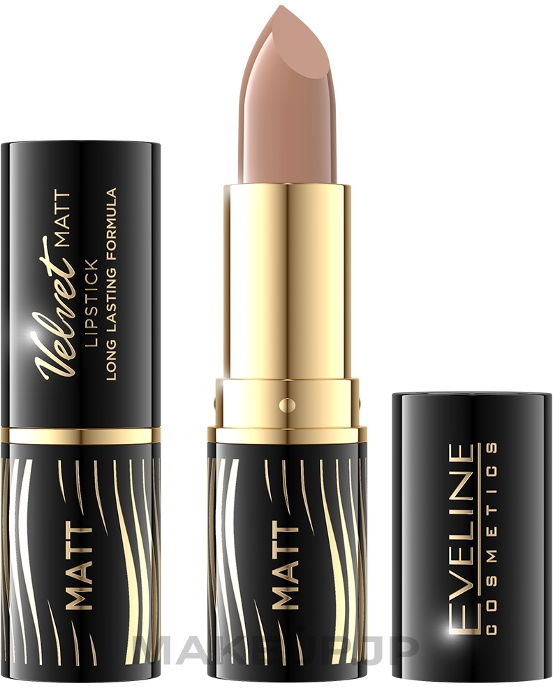 Matte Lipstick - Eveline Cosmetics Velvet Matt Lipstick — photo 500