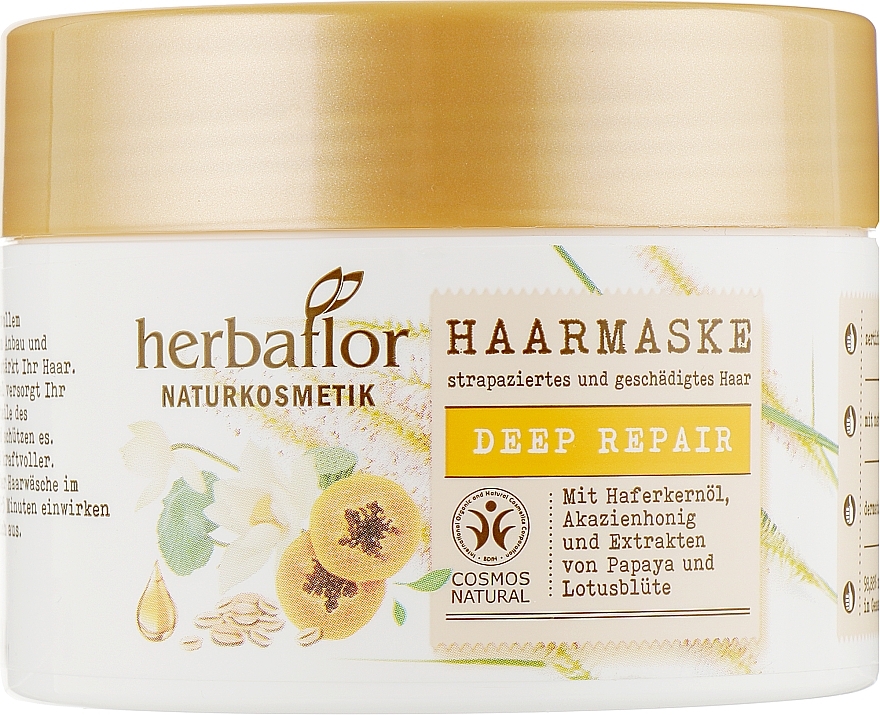 Deep Repair Hair Mask - Herbaflor Deep Repair Hair Mask — photo N2