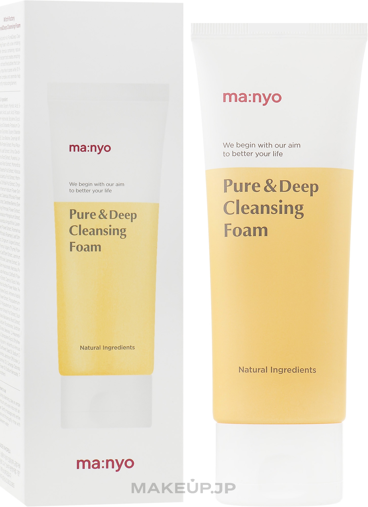 Deep Pore Cleansing Foam - Manyo Factory Pure And Deep Cleansing Foam — photo 100 ml